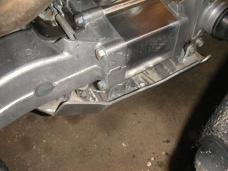 Skid plate for +4 extended swing arm Kawasaki ATV Forum